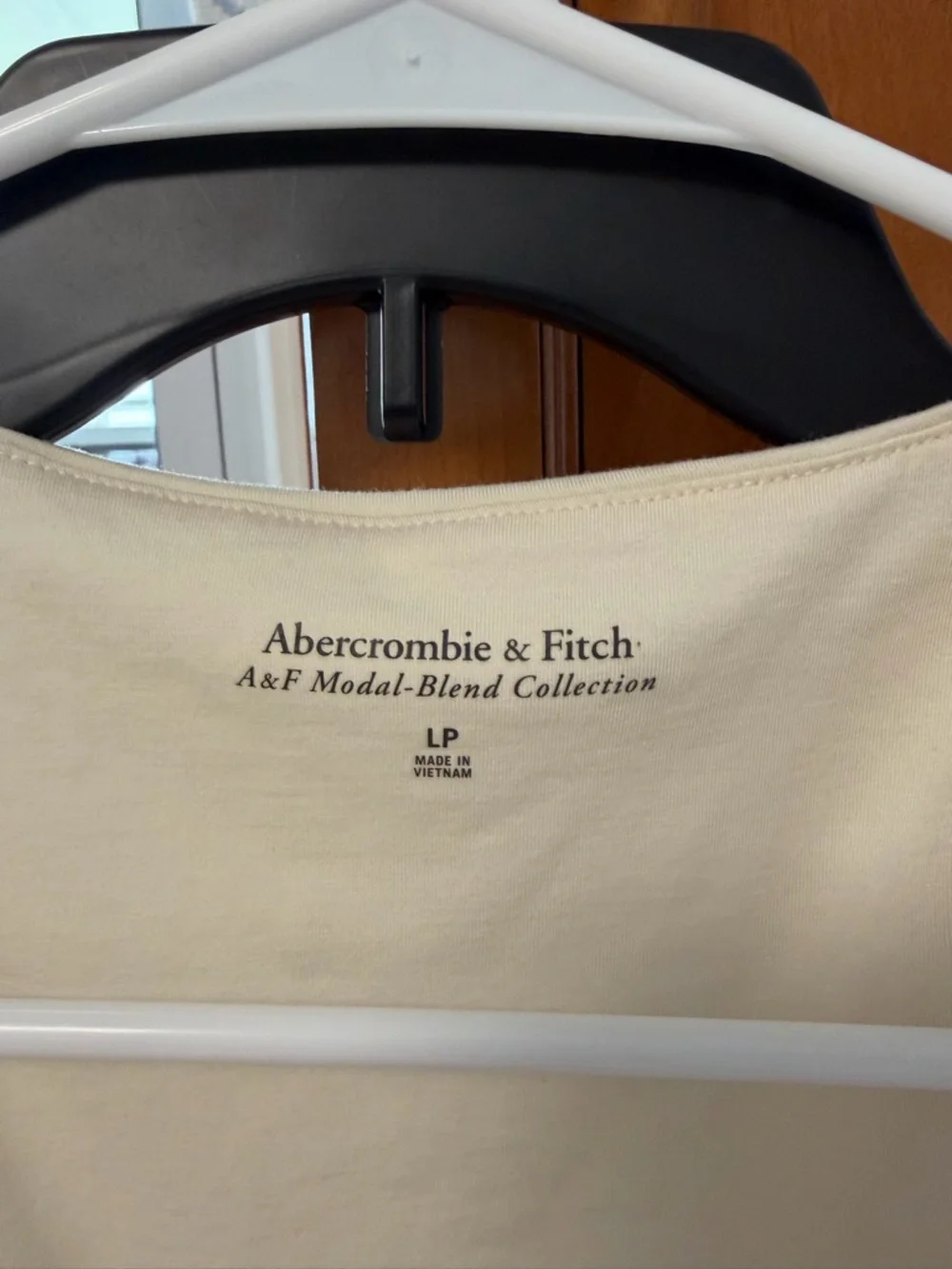 Abercrombie & Fitch Modal Blend Ruched Maxi Cream Bodycon Soft Girl Dress Bridal